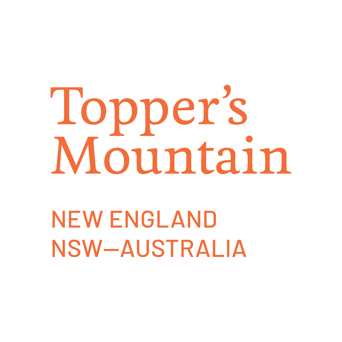 a black background with orange text